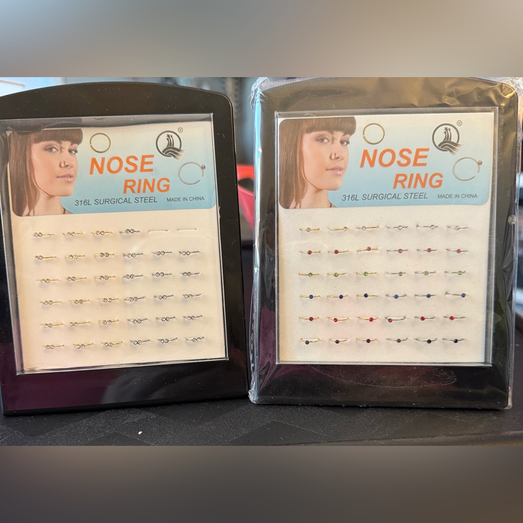 316l Surgical Steel Nose Rings